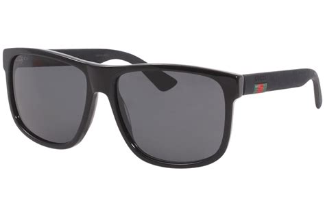 gucci mens gg0010s sunglasses|57mm gradient square sunglasses Gucci.